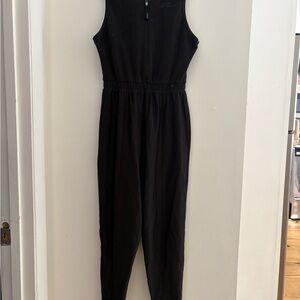Vintage L.L. Bean Black Sleeveless Jumpsuit